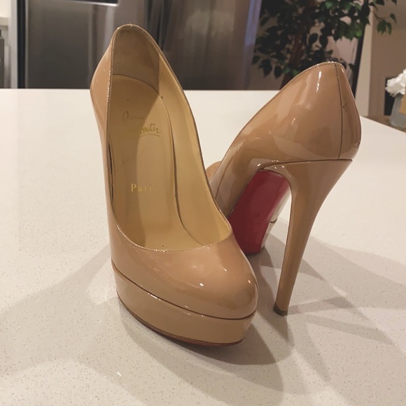 Christian Louboutin Shoes - Christian  Louboutin Tan sz 7.5